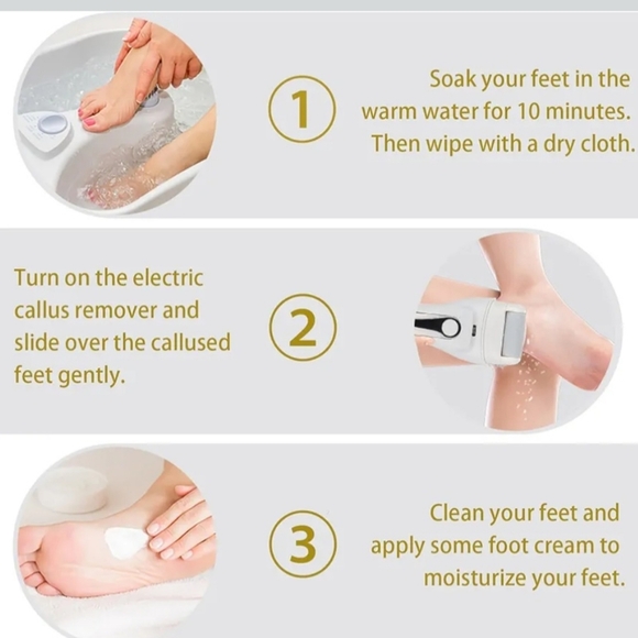 Foot Polisher / Electric Callus Remover - Picture 8 of 10